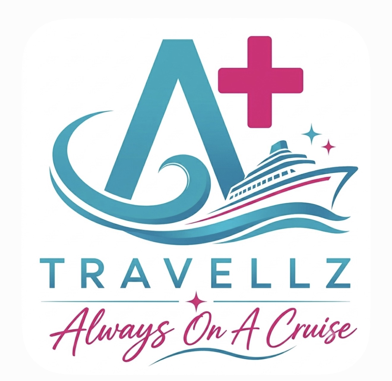 Always On A Cruise / A Plus Travellz  logo